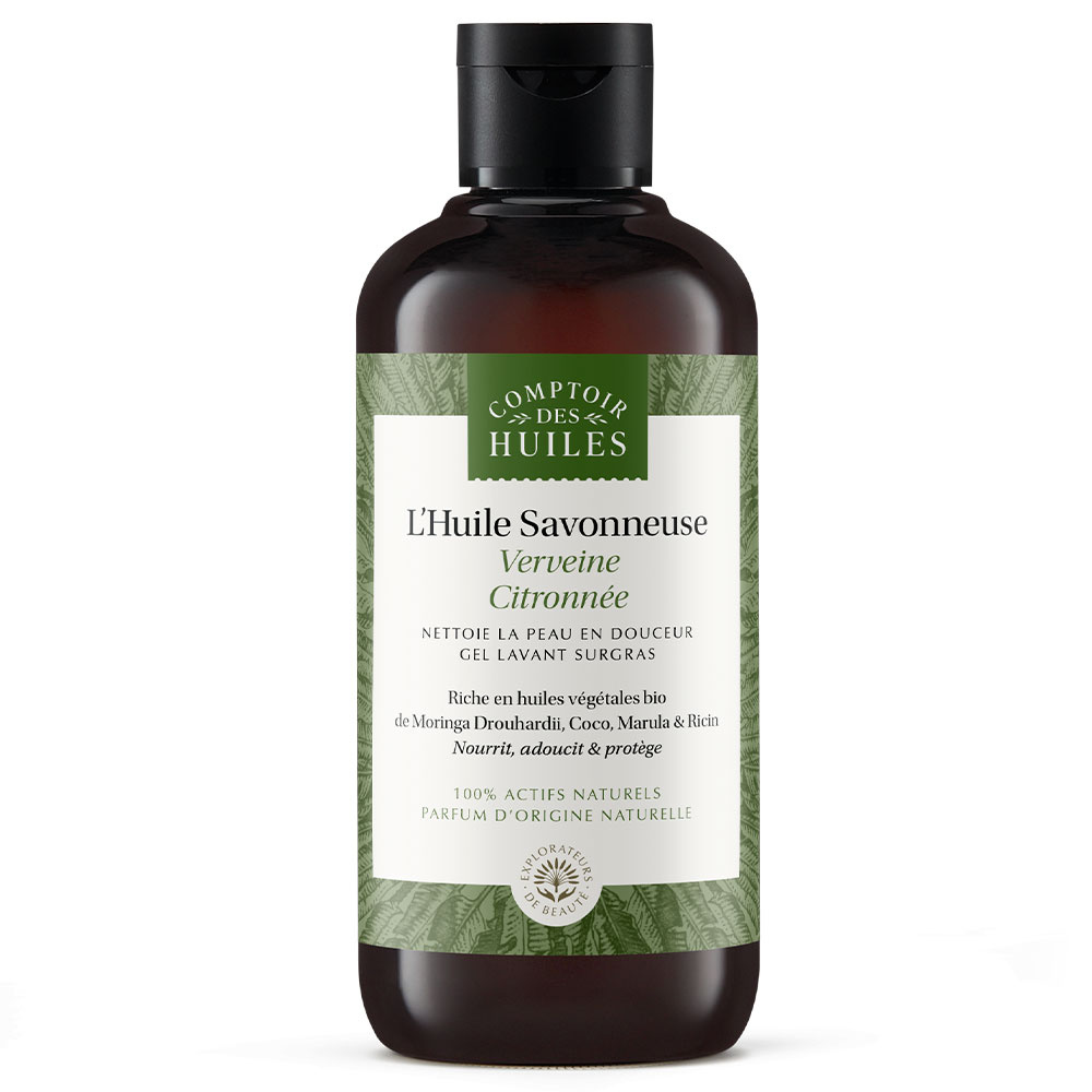 comptoir des huiles L'Huile Savonneuse - Verveine citronnée250ml Hygiène