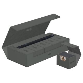 Ultimate Guard Superhive 550+ XenoSkin Monocolor Grau