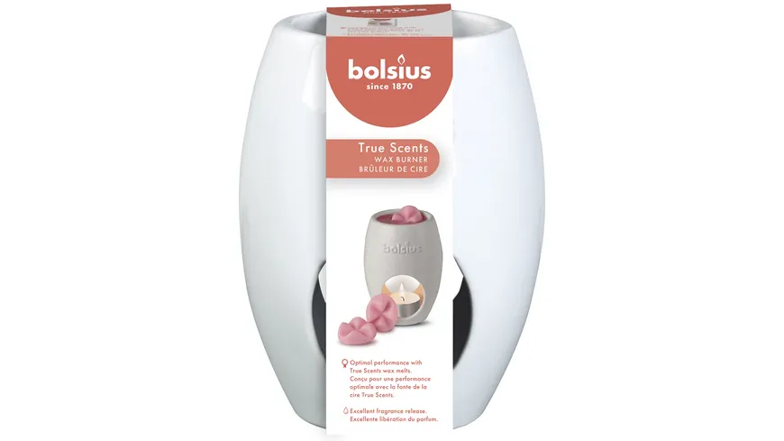 bolsius Duftlampe Ellipse weiß
