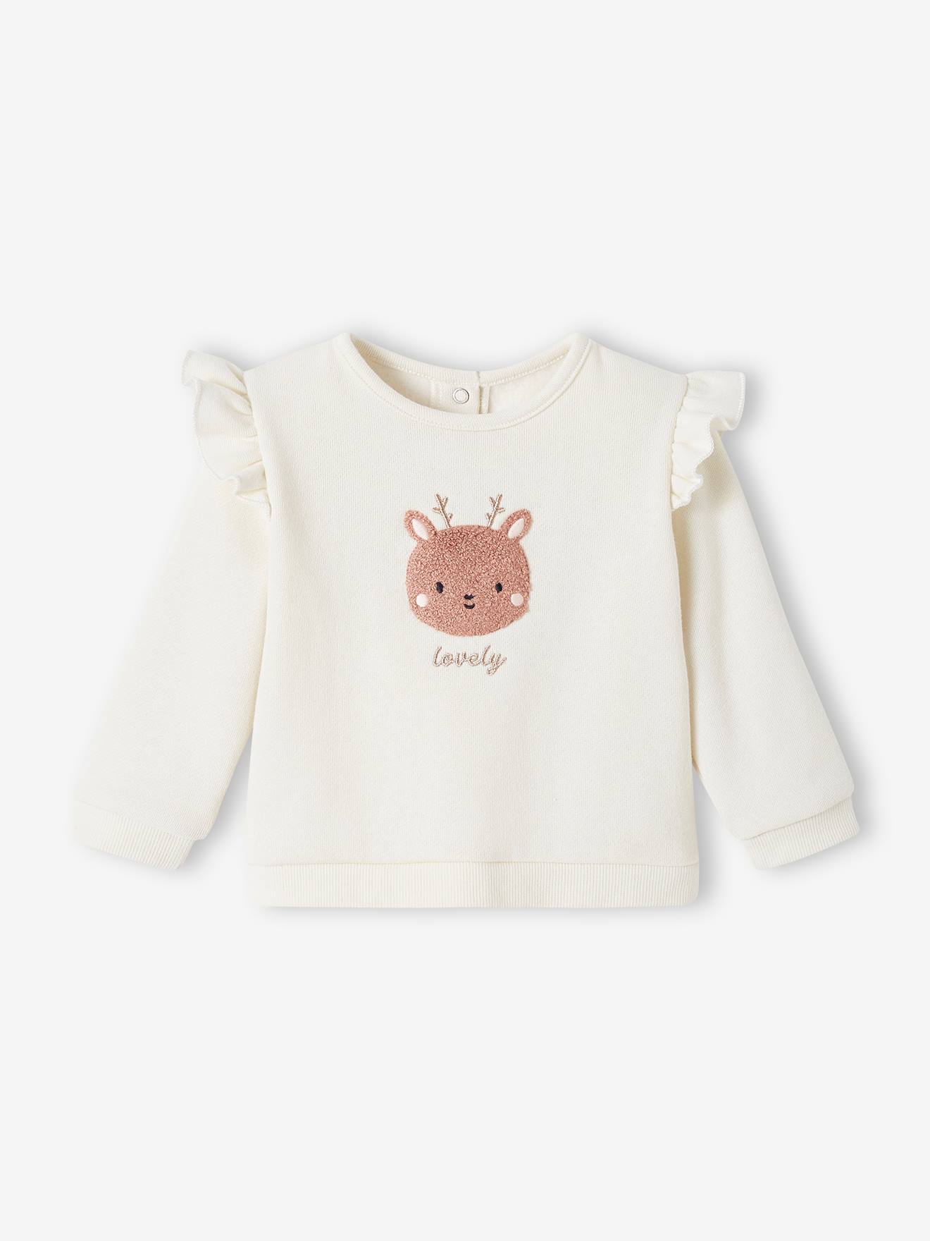 Ensemble bébé sweat et pantalon chocolat