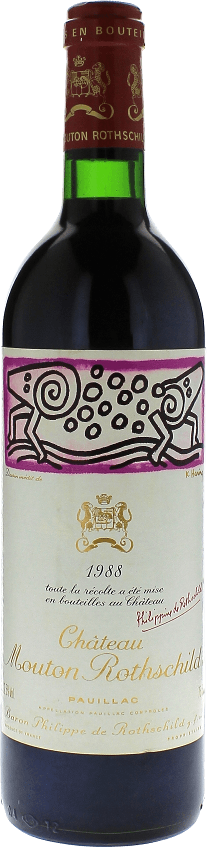 Mouton rothschild 1988