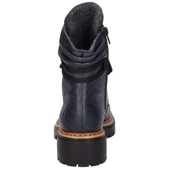 Rieker Schnür Boots in blau