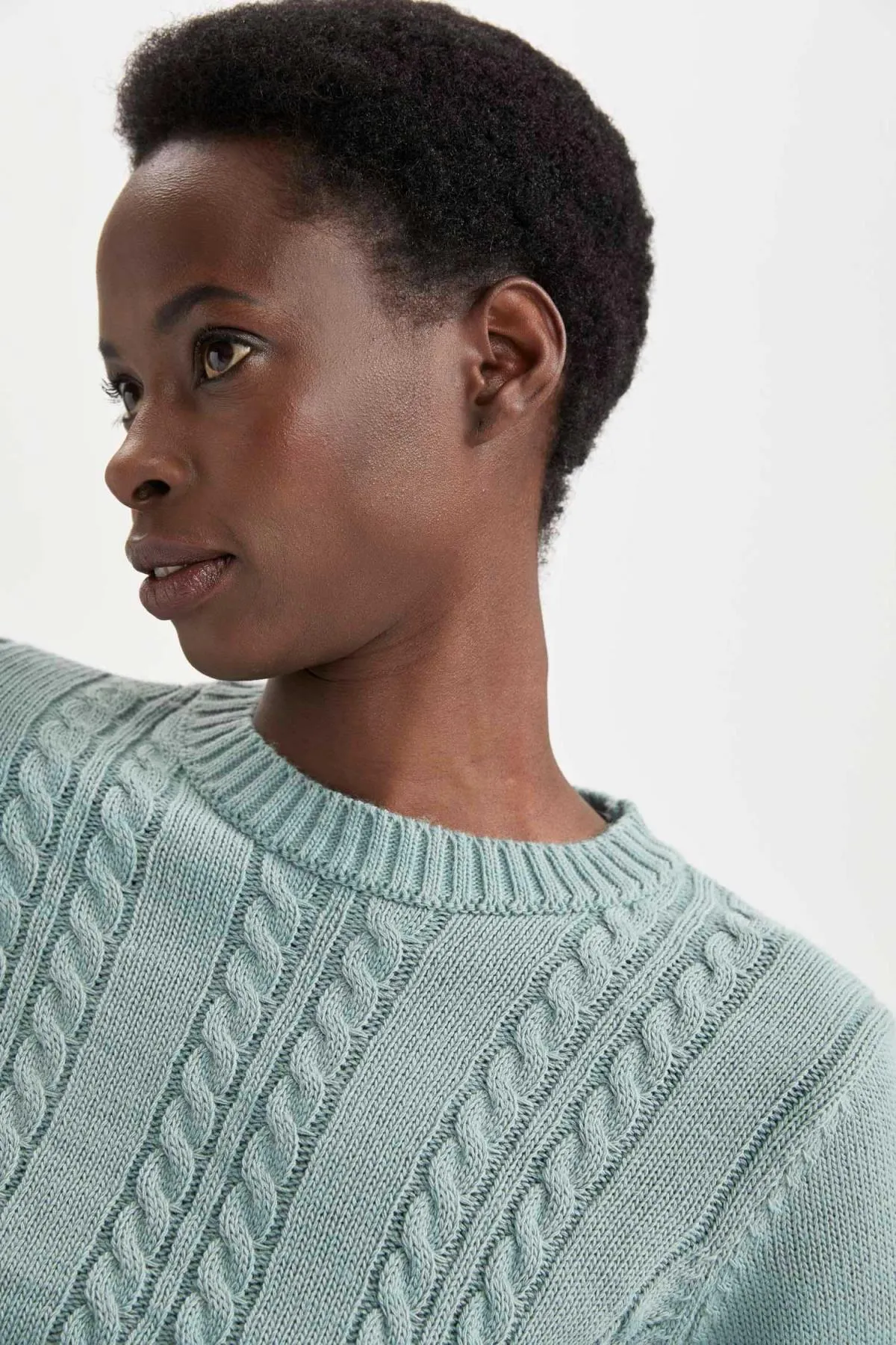 DeFacto  Pullover mit Rundhalsausschnitt und normaler Passform L1567az22wn