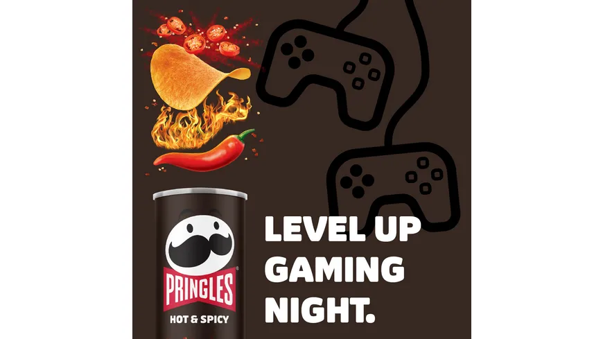 Pringles Chips Hot & Spicy 165 g