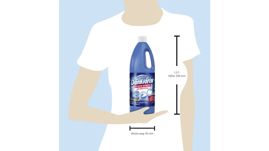 DanKlorix Original Hygienereiniger mit Chlor 1 1.5 l