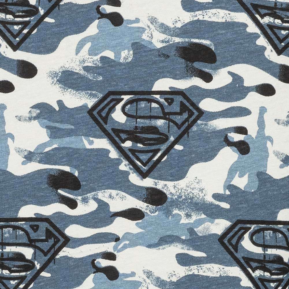 Superman DC Comics Herren T-Shirt ER3531-blue