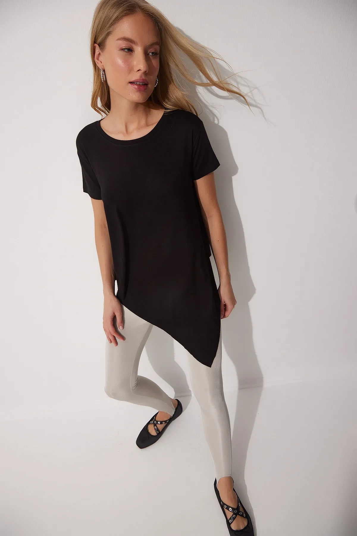 Happiness İstanbul  Tunika - Schwarz - Regular Fit