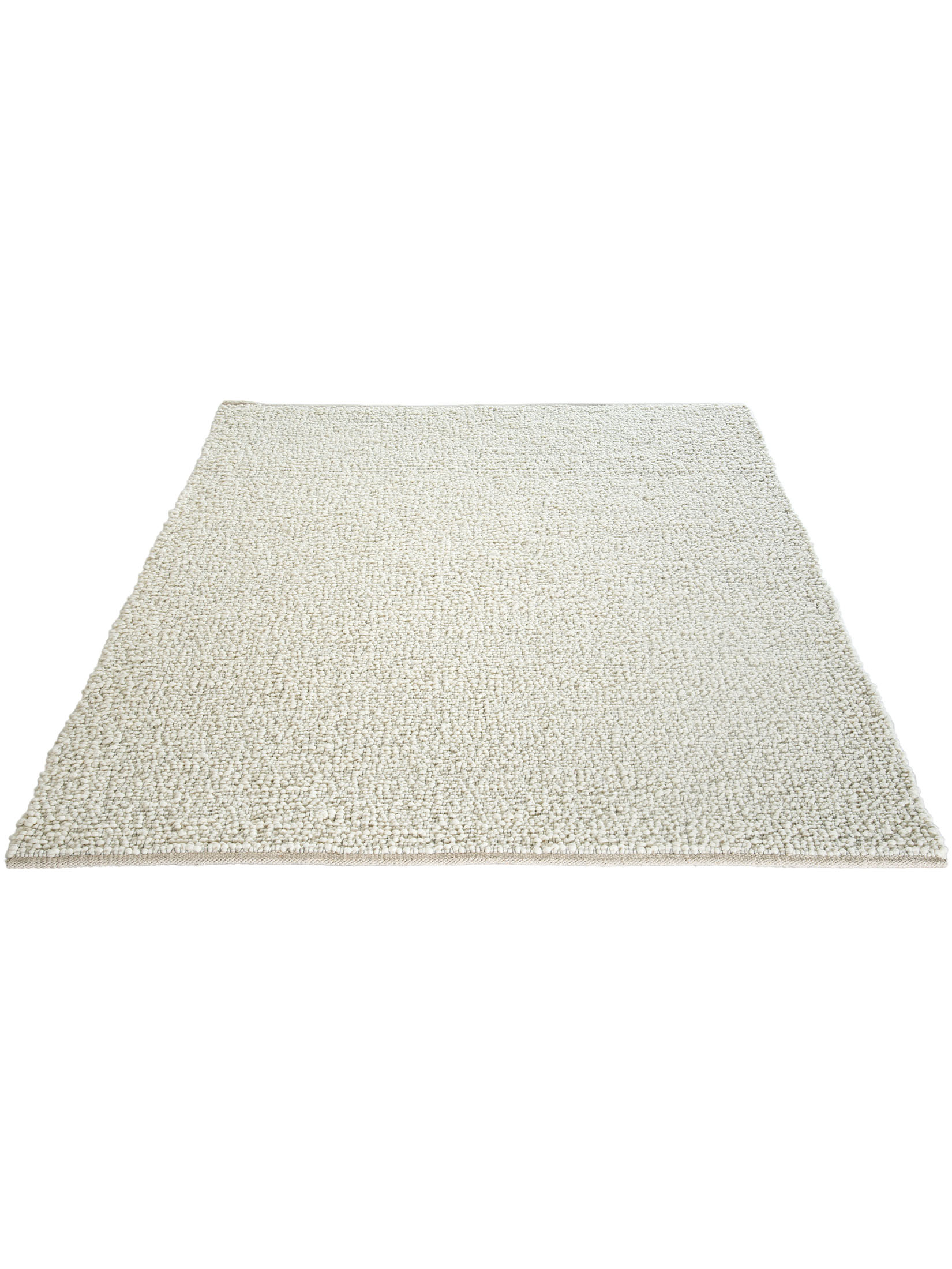 Solberga Woll-Teppich, Offwhite