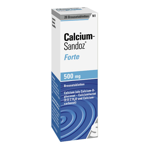CALCIUM SANDOZ forte Brausetabletten  20 St  Brausetabletten