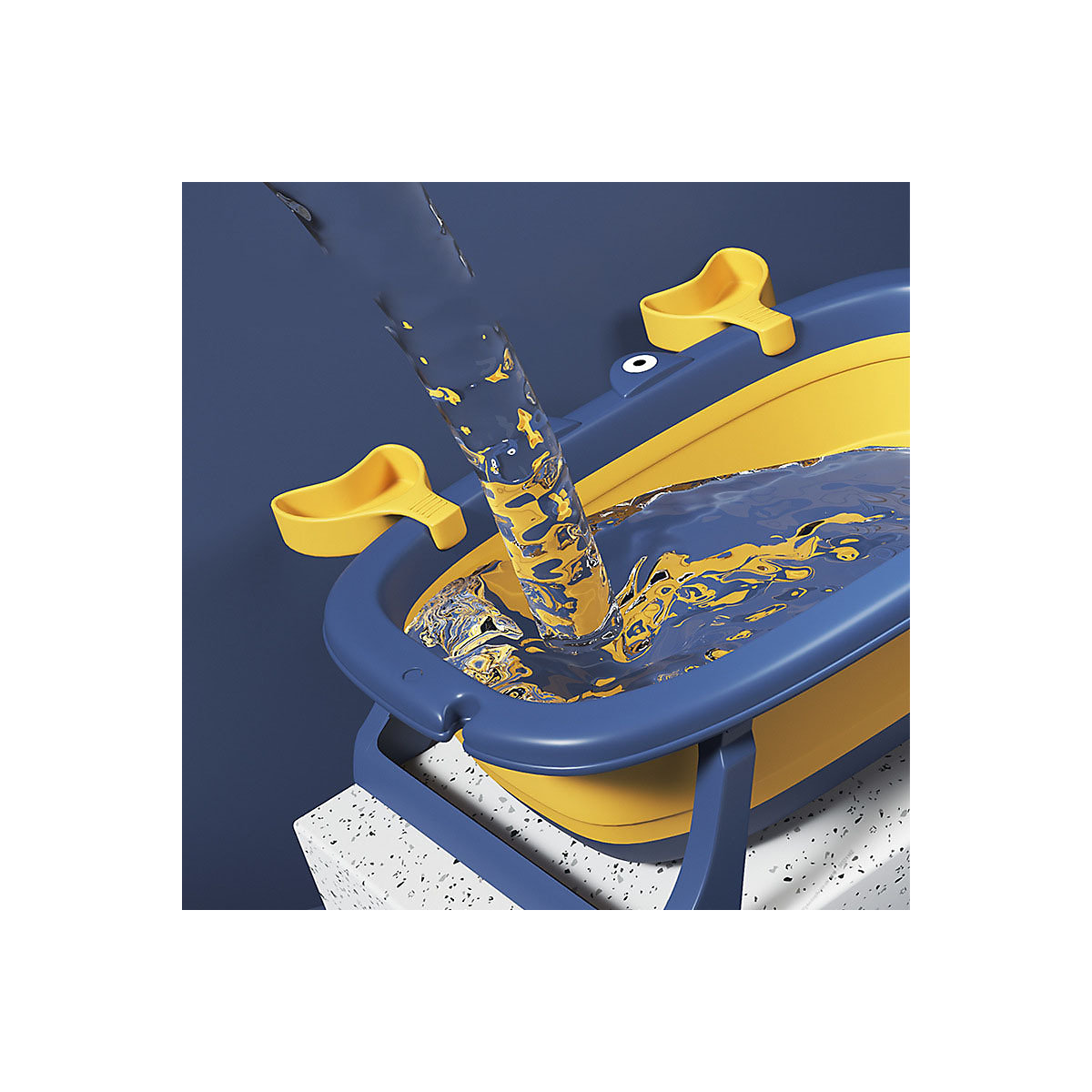 Baby-Badewanne Baby-Faltbadewanne