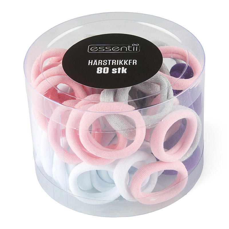 Essentii Hårstrikk 3,5 cm 80 stk