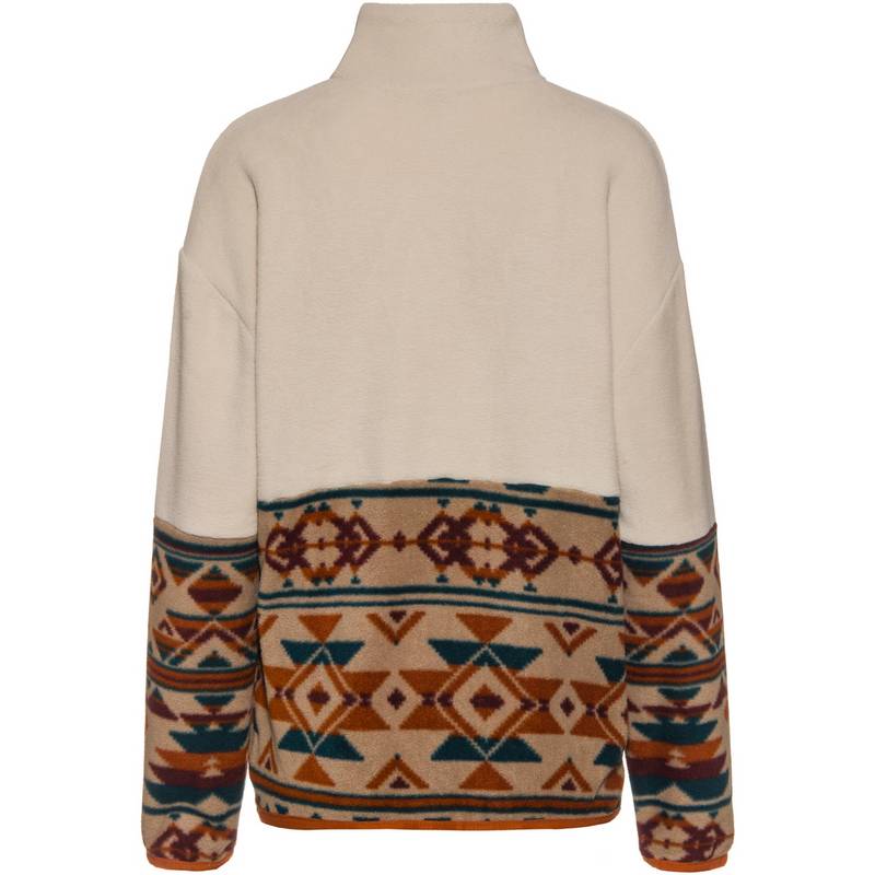 iriedaily Half Indi Fleecepullover Damen