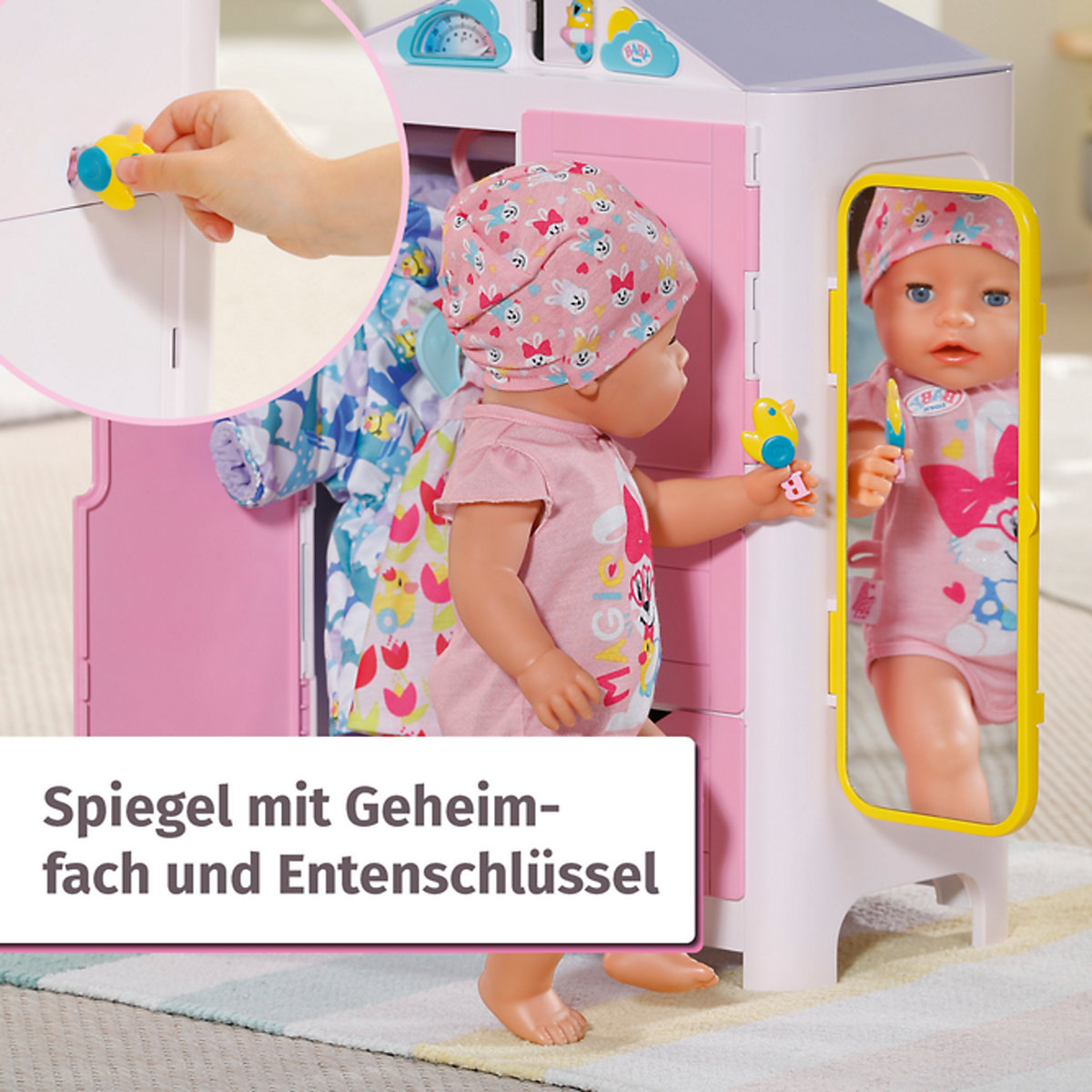 BABY born® 827987 Schrank mit Wetterente