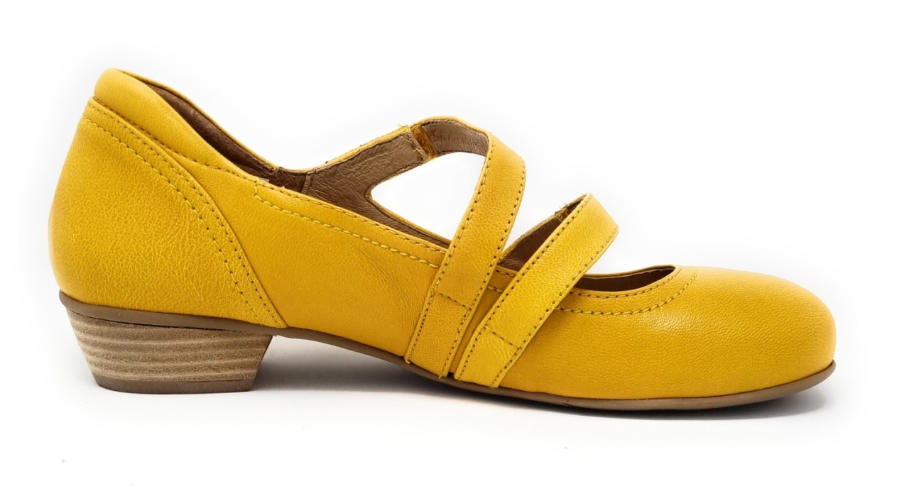 BRAKO Ballerinas gelb