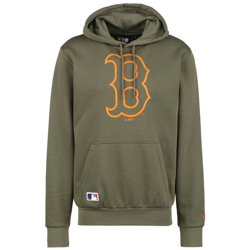 New Era MLB Boston Red Sox Seasonal Team Logo Hoodie Herren