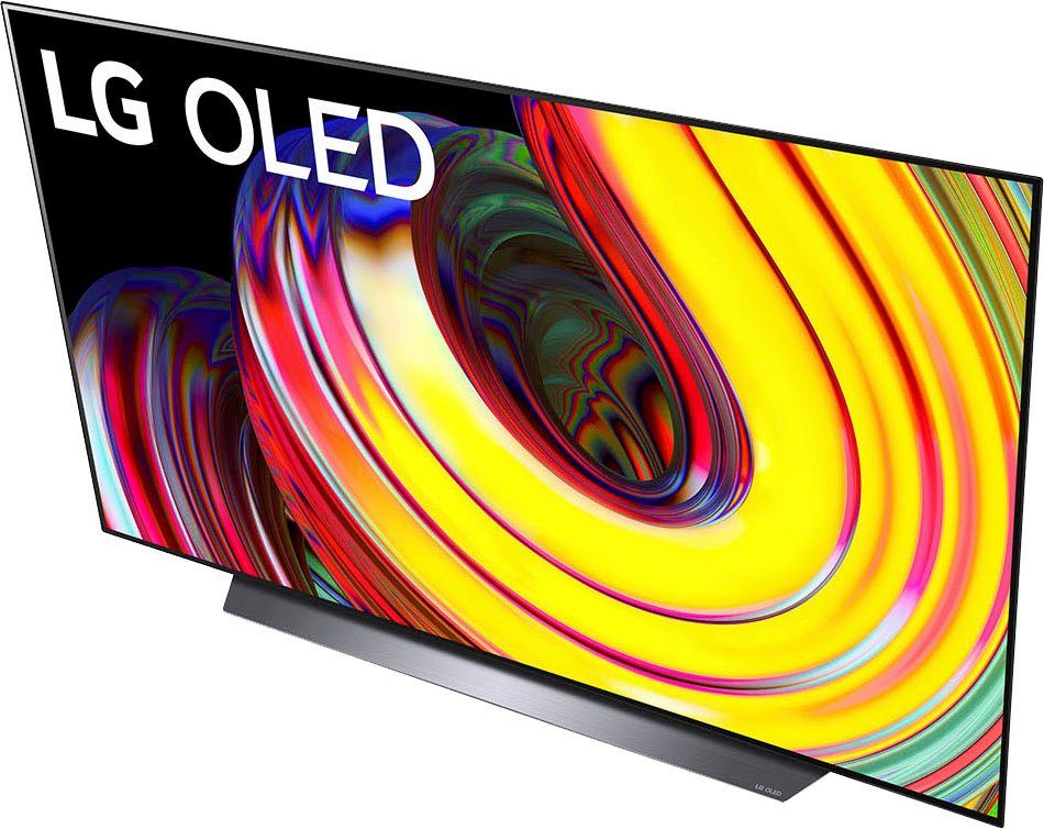 LG OLED77CS9LA LED-Fernseher (195 cm/77 Zoll, 4K Ultra HD, Smart-TV, OLED,bis zu 120Hz,α9 Gen5 4K AI-Prozessor,Dolby Vision & Atmos)