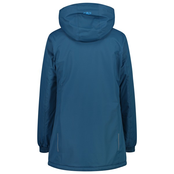 CMP - Women's Jacket Long Fix Hood Ripstop - Mantel