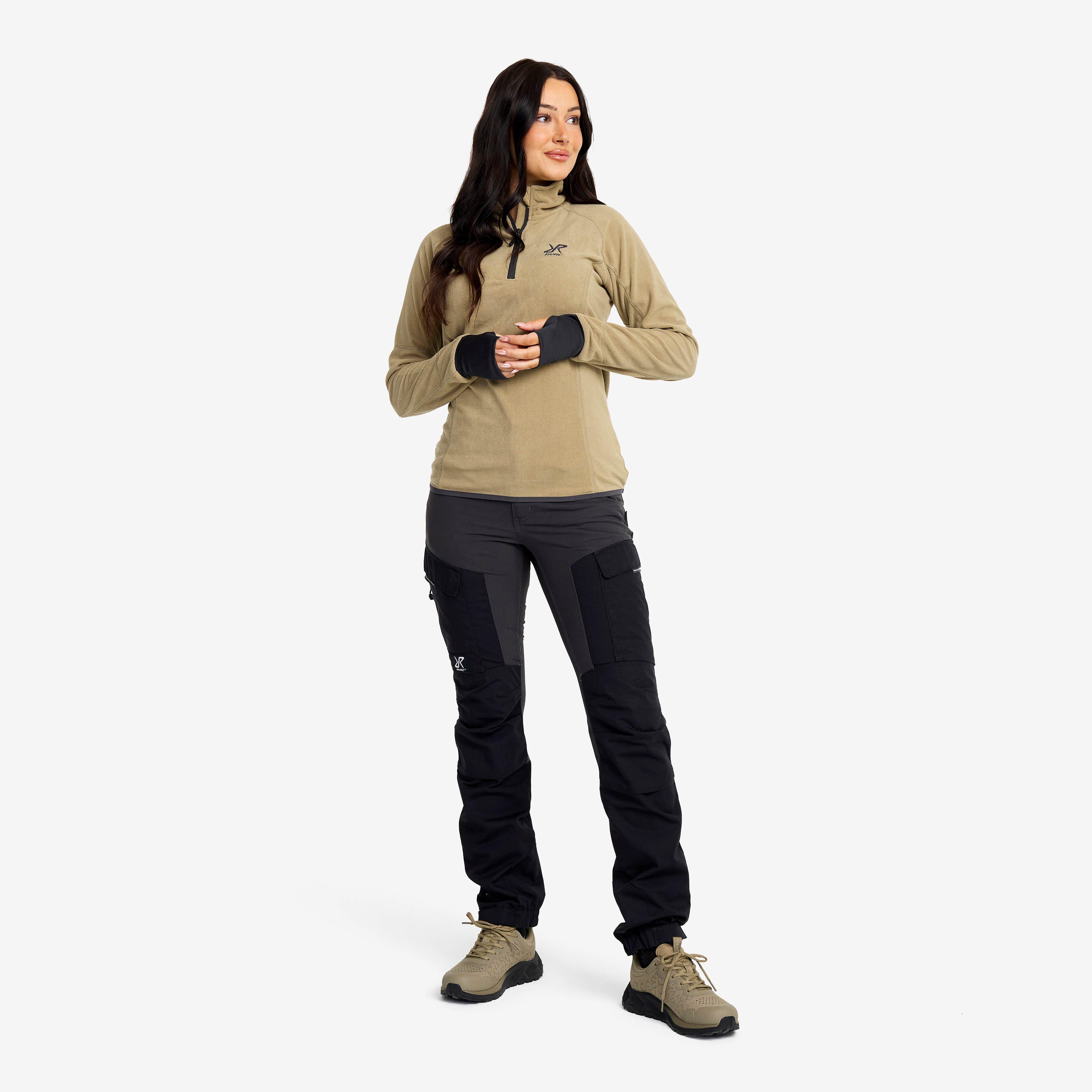 Trekker Fleece Femme Khaki