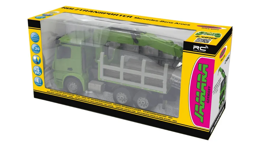 Jamara Holztransporter Mercedes-Benz Arocs 1:20 2,4GHz