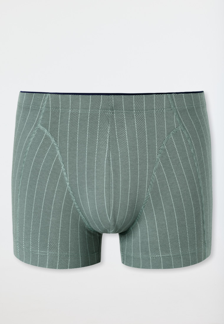 Shorts Organic Cotton gestreift linde - 95/5