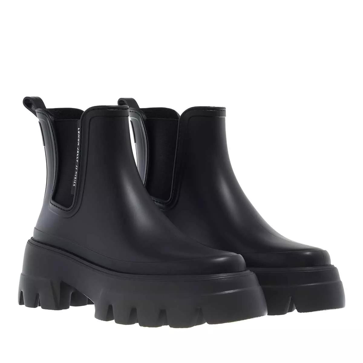 NUBIKK Stiefeletten schwarz Regenstiefel