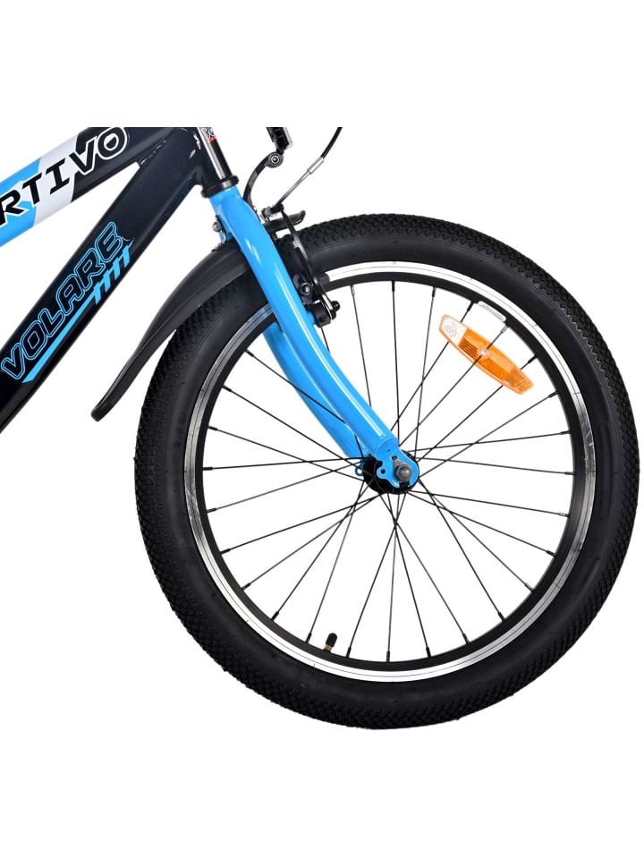 Volare Kinderfahrrad Sportivo Fahrrad für Jungen 20 Zoll Kinderrad in Blau 6 Jahre günstig kaufen onesize