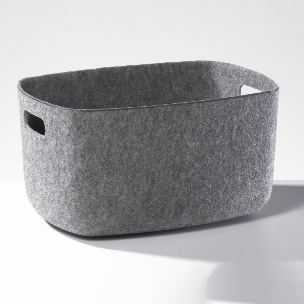 Korb XL grau