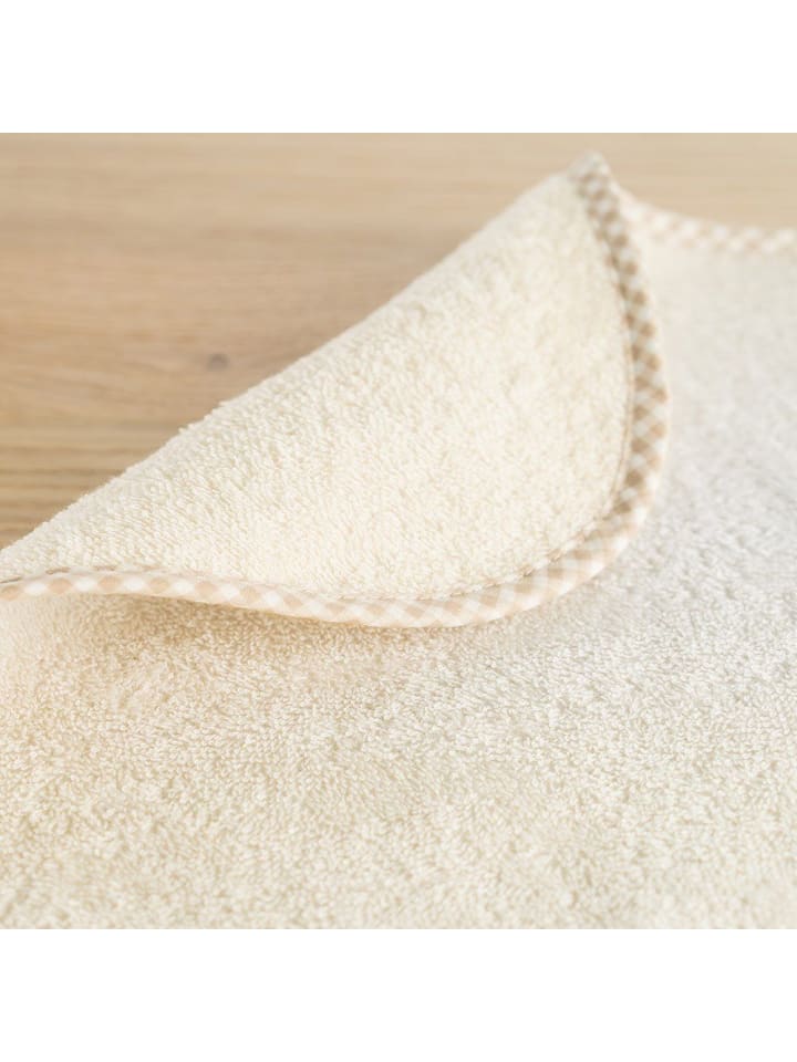 Wörner 2er Set Riesen-Lätzchen mit Druckknöpfen - Natur Hellbraun in braun günstig kaufen onesize