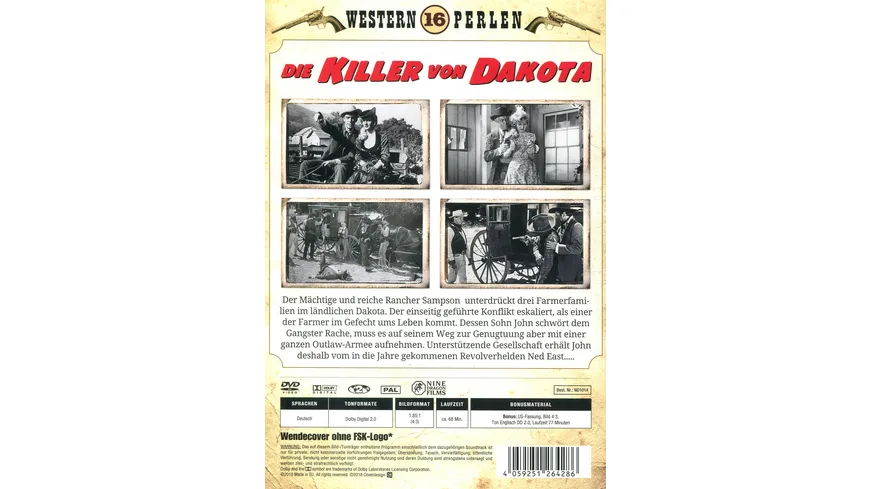 Die Killer von Dakota - Western Perlen 16
