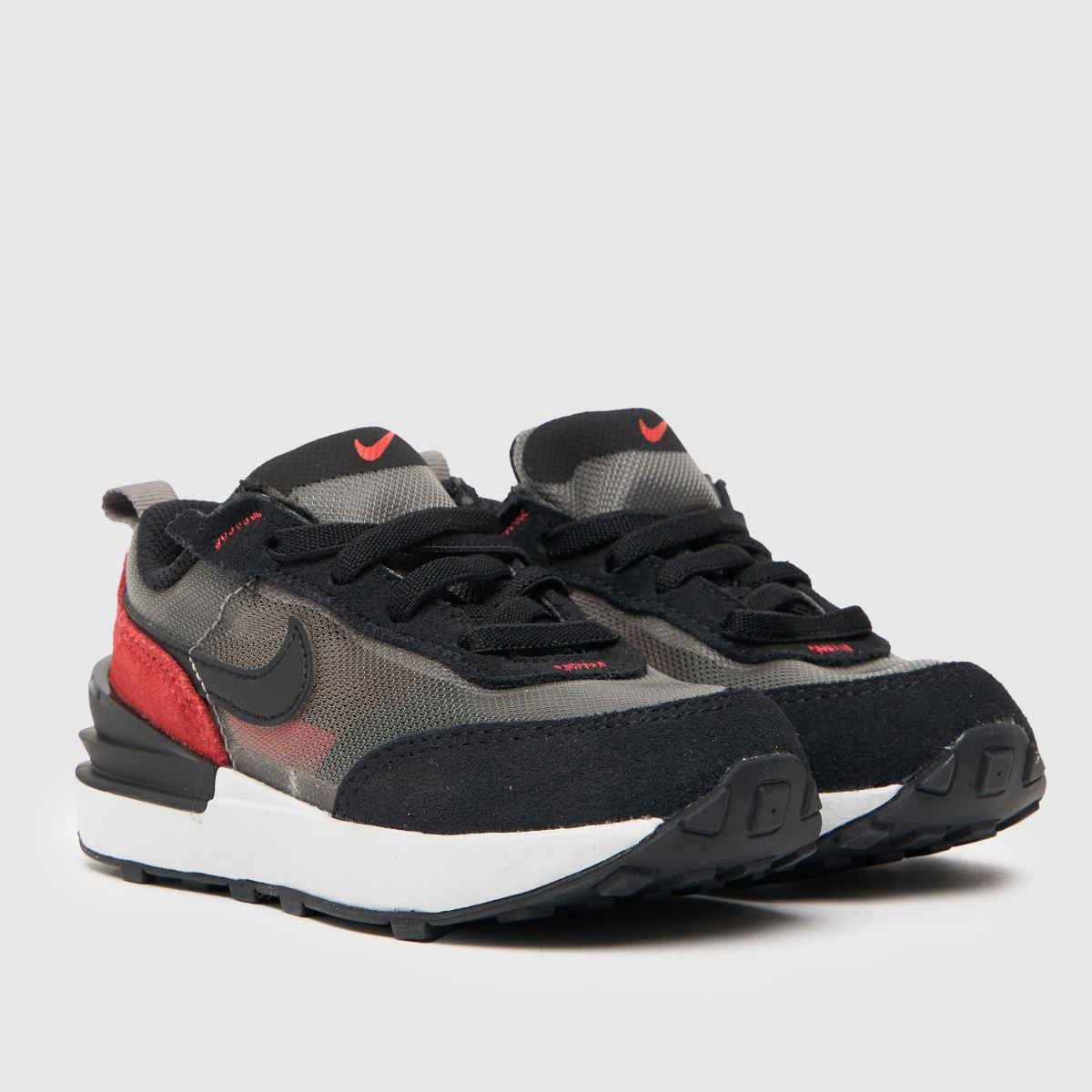 Šedé chlapecké tenisky Nike Waffle One pro batolata