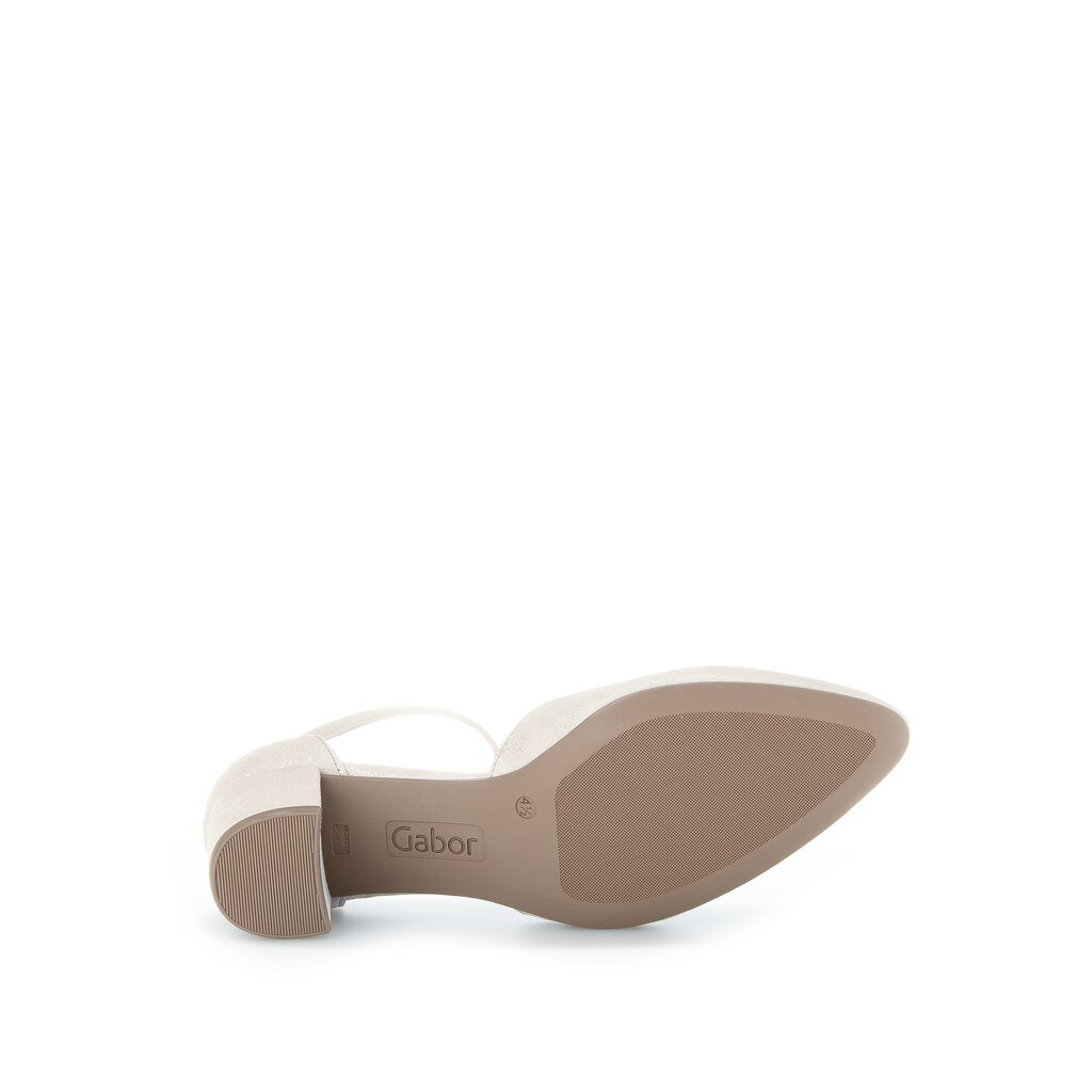 Gabor fashion Spangenpumps weiß
