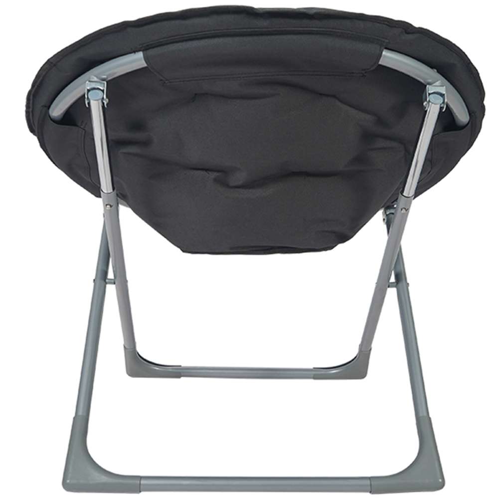 BIXENTE faltbarer Lounge Klappsessel schwarz
