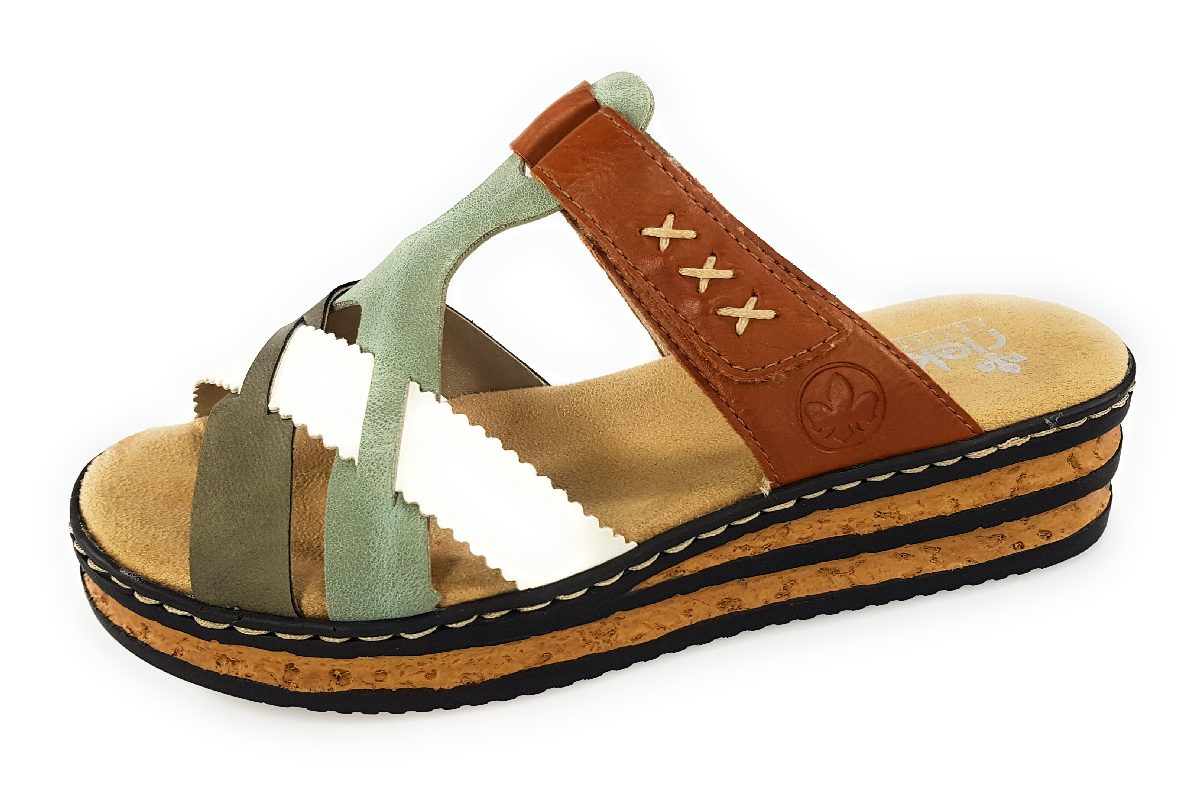 Rieker Peston 62989 Mehrfarbig 90 olive-multi