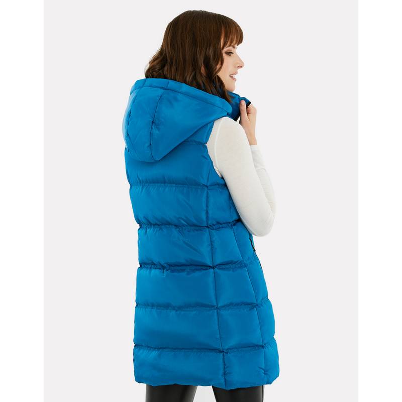 Threadbare THB Vinyard Sporty Gilet Longweste Damen