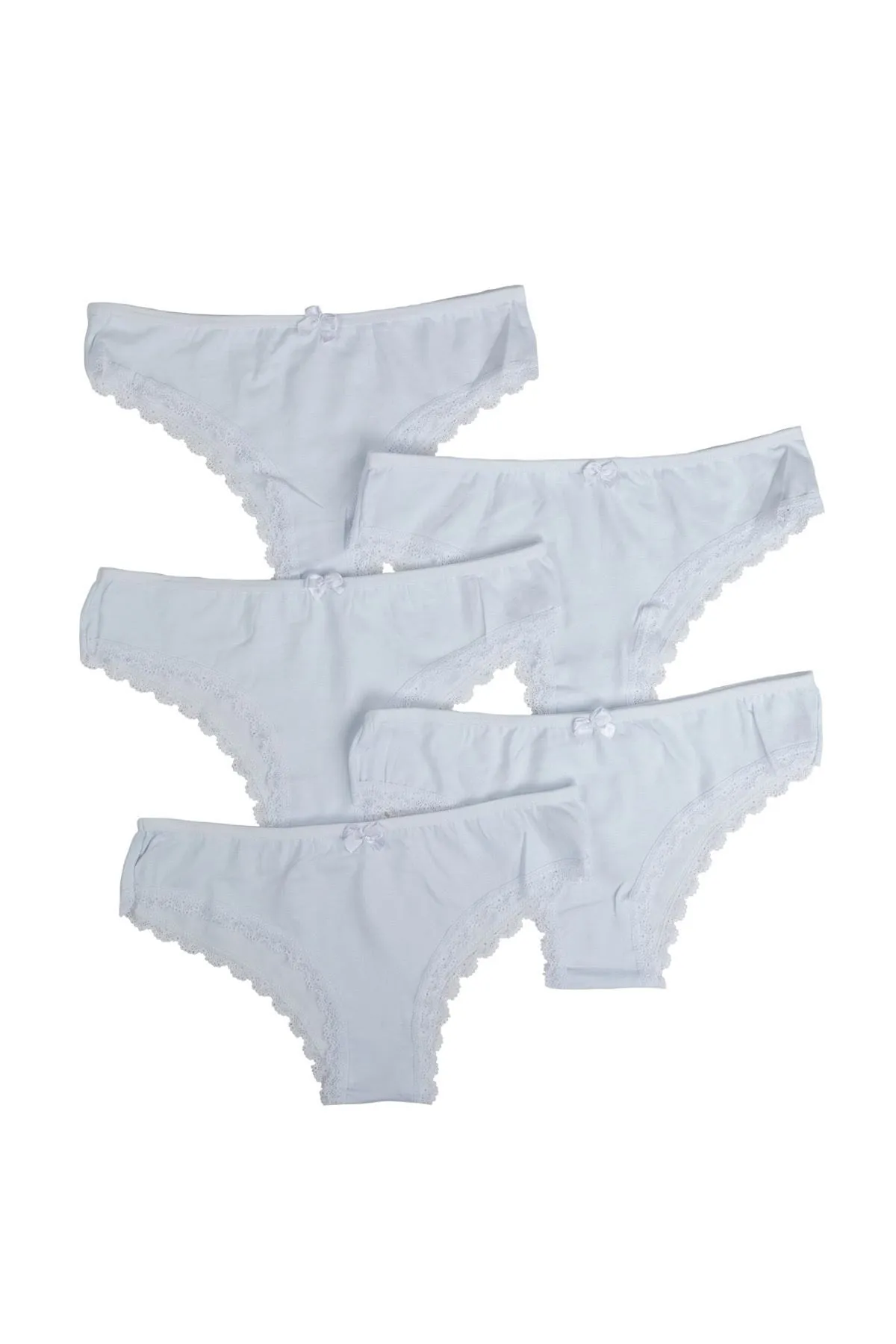 Nicoletta  Damenhöschen 5er-Pack Brazillian White