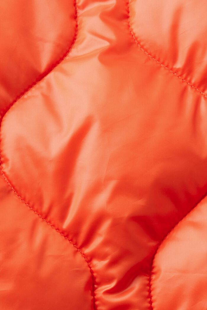 Gesteppte Puffer Jacket mit Kapuze