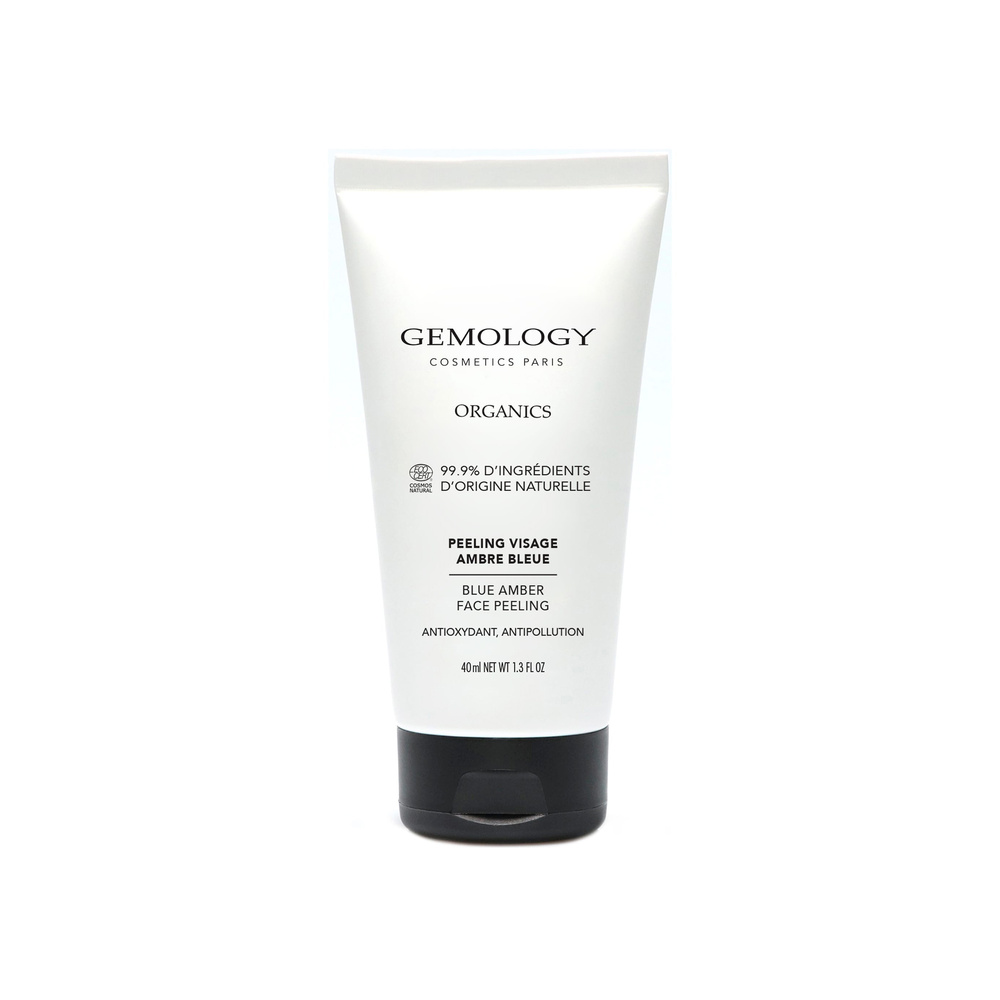 gemology Peeling Visage Ambre Bleue ORGANICS Gommage