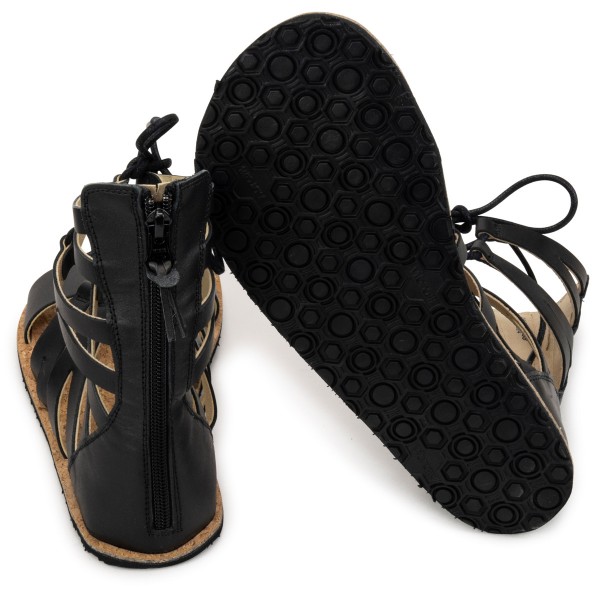 Koel ~ Arina HighCut Römer Sandale ~ Black