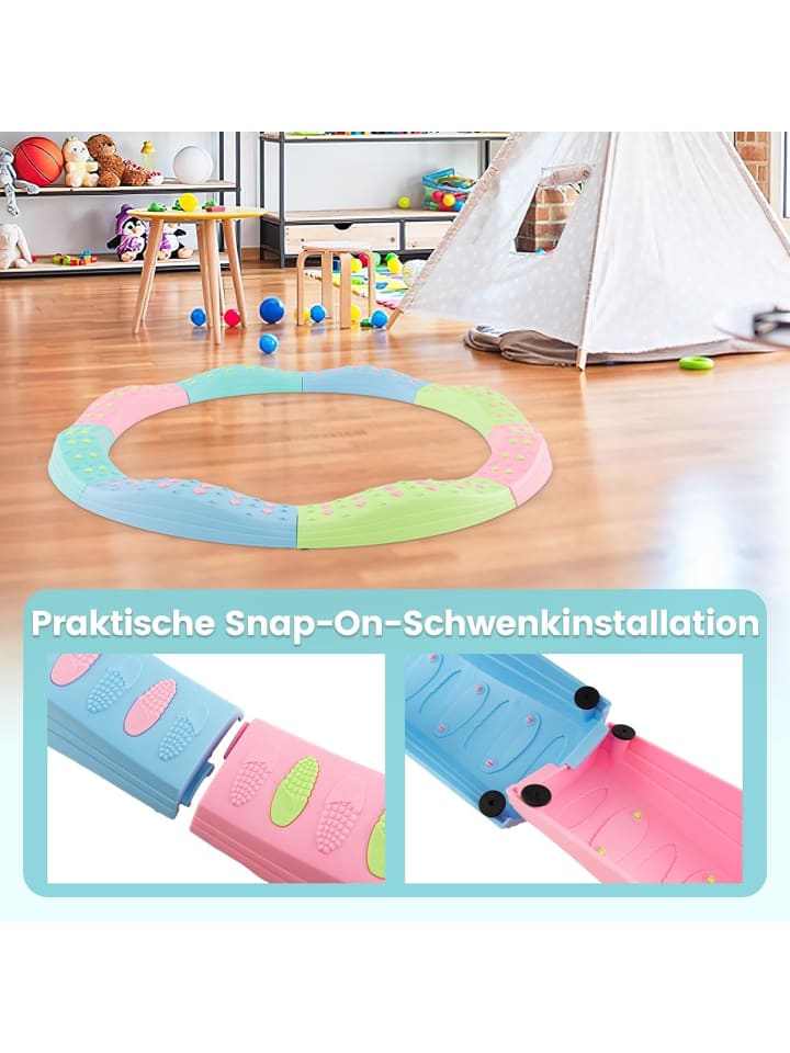 COSTWAY Balancierbalken 20 stk. Set in Grün günstig kaufen onesize