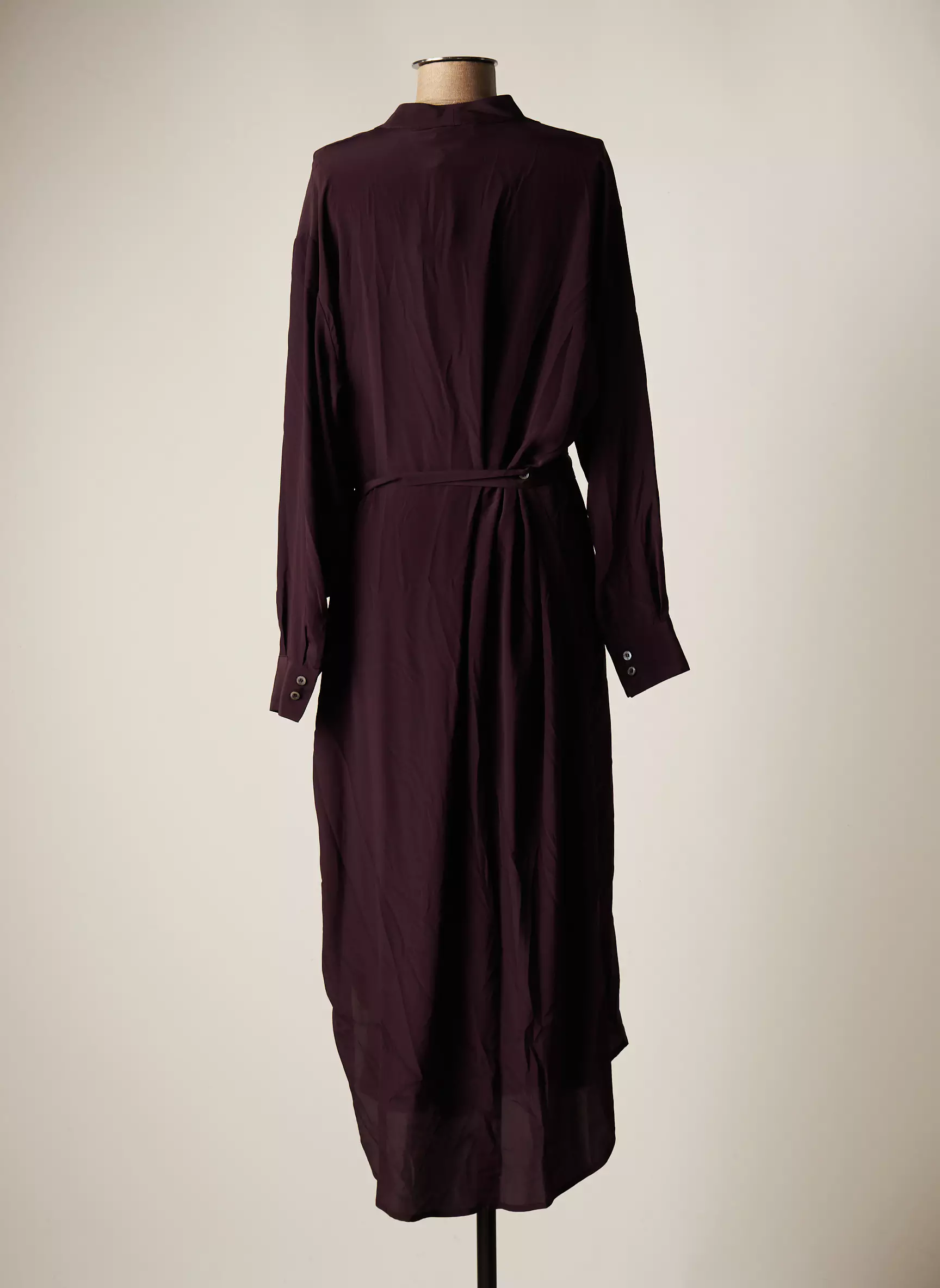 Ottod Ame Robes Longues Femme couleur violet
