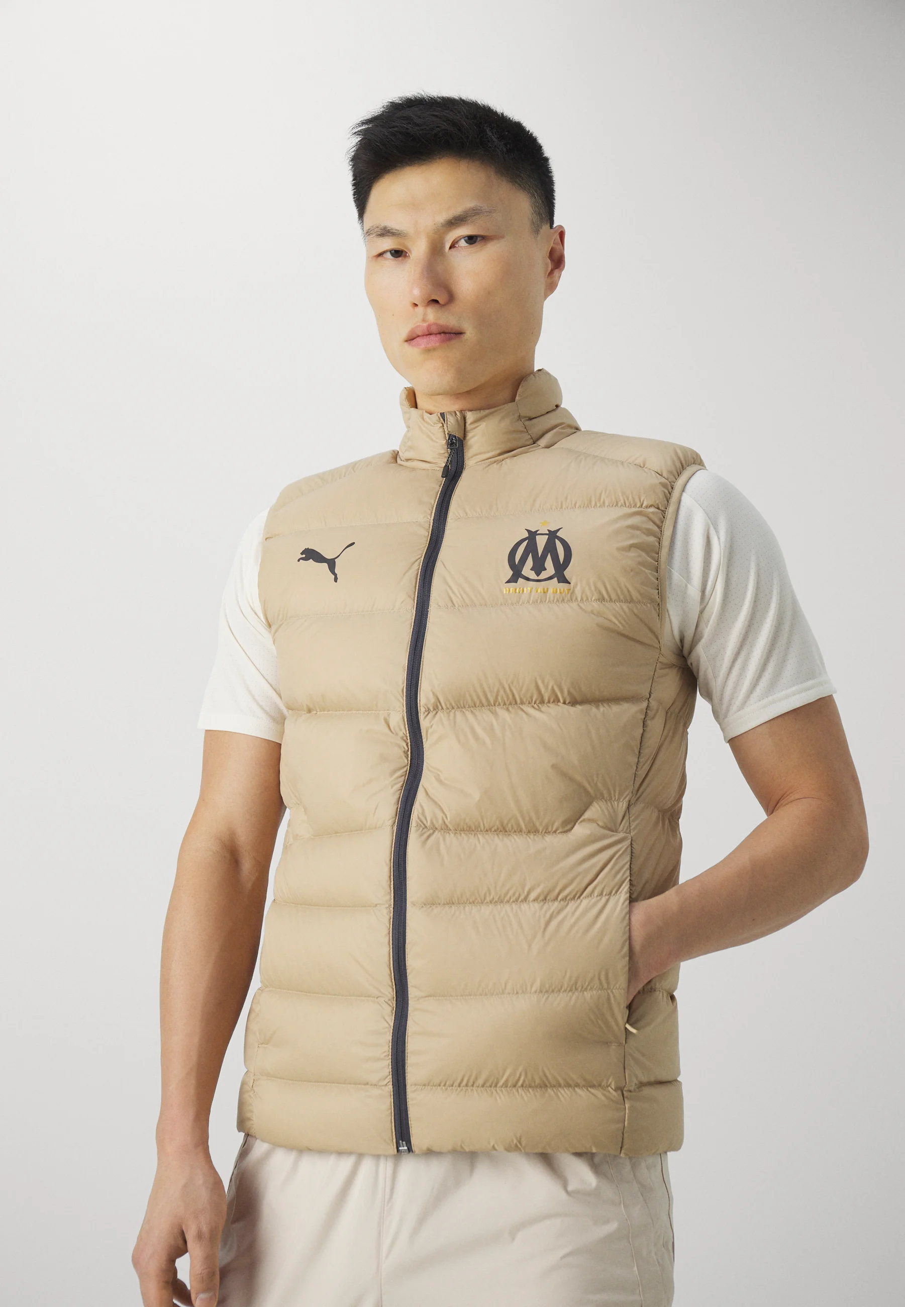 Puma OLYMPIQUE DE MARSAILLE CASUALS VEST - Chaleco