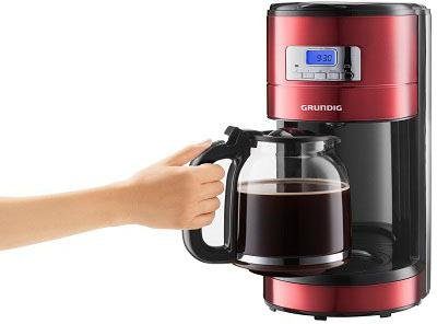 Grundig Filterkaffeemaschine KM 6330, 1,8l Kaffeekanne, Papierfilter