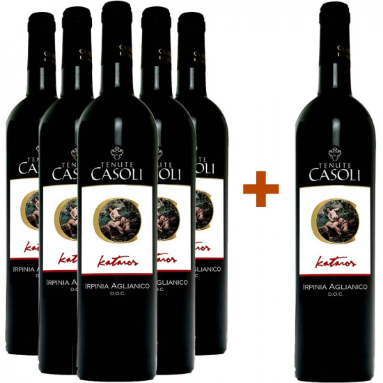 5+1 Kataros Irpinia Aglianico DOC - Azienda Agricola Tenute Casoli
