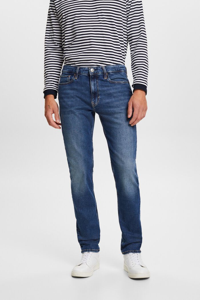 Recycelt: Jeans mit gerader Passform