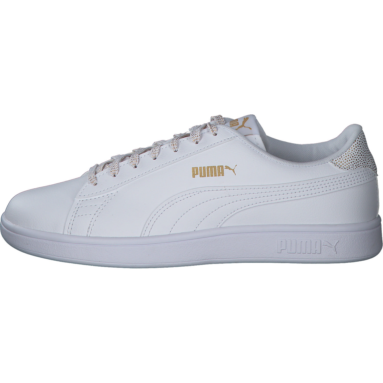 Puma Smash V2 Metallics Jr. 386197, Sneakers, Kinder, puma white