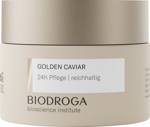 Biodroga Bioscience Institute Golden Caviar 24h Pflege reichhaltig  Körpercreme
