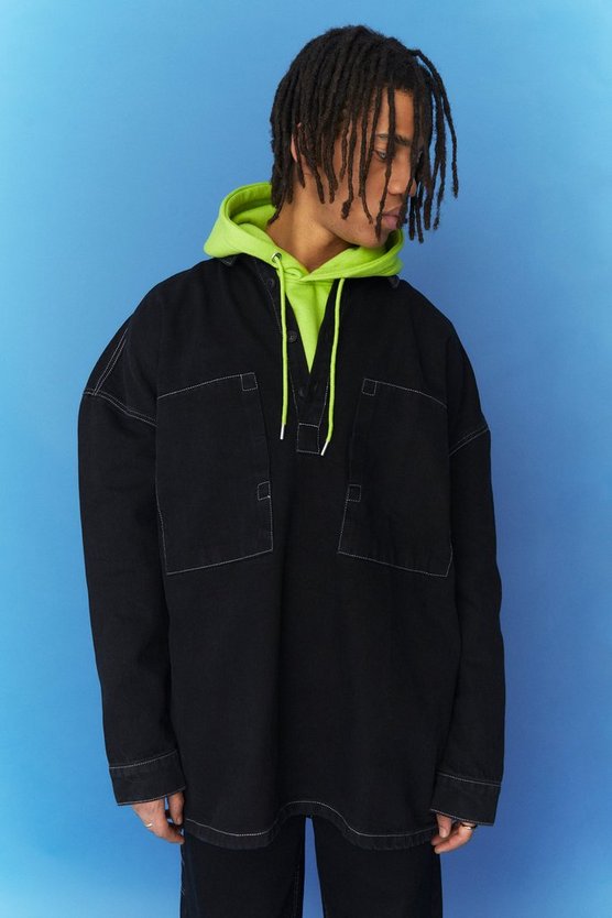 Oversize Denim-Overshirt