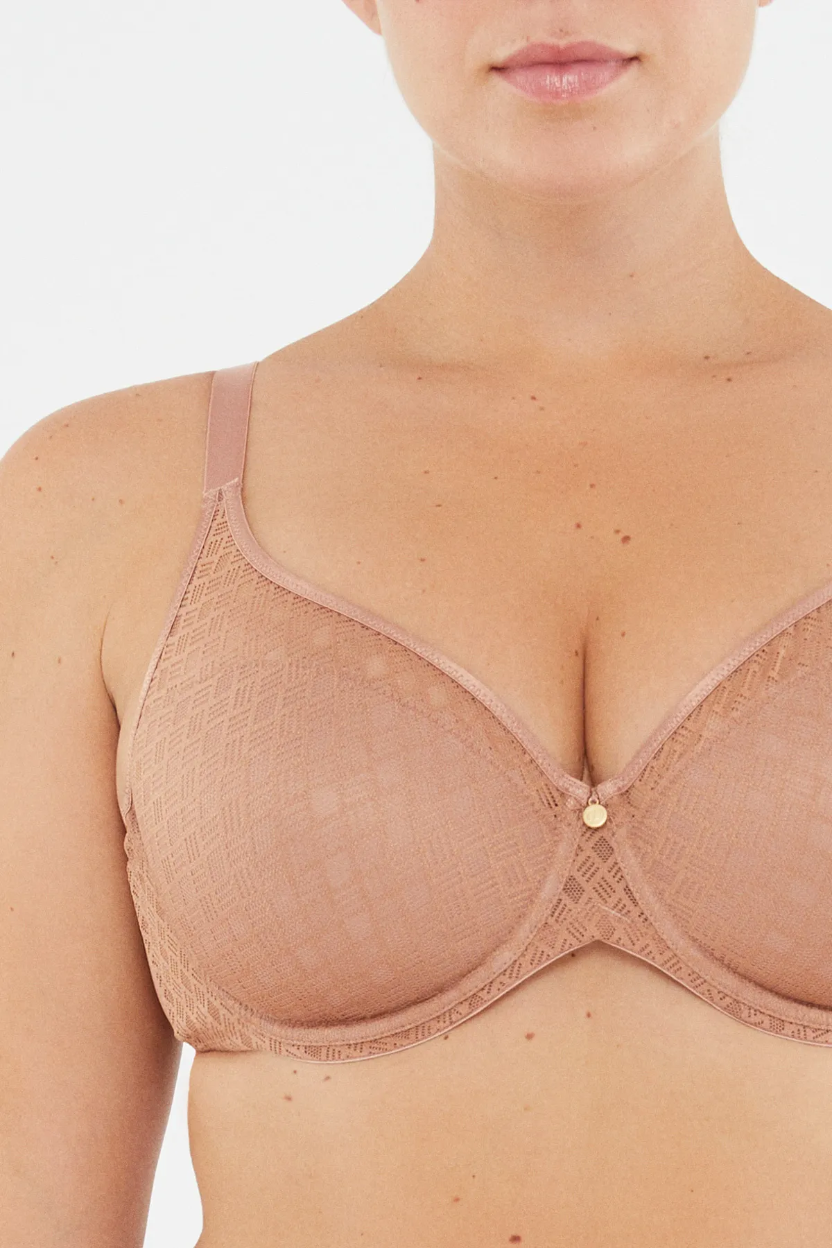 Dagi  Brauner Lily-Bügel-BH ohne Träger
