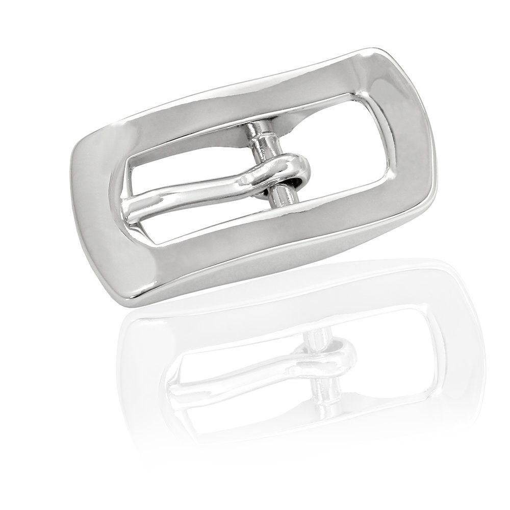 FREDERIC HERMANO Gürtelschnalle 10mm Metall Silber - Buckle Balance - 320207500020
