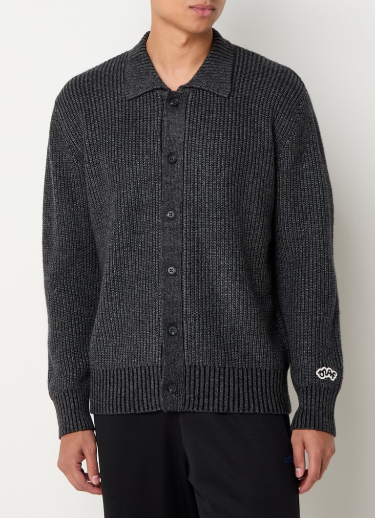 Cardigan gros din amestec de lână OLAF